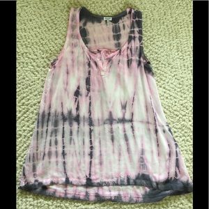 Splendid tie dye tank top
